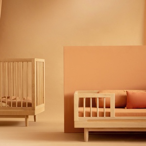 Mitwachsendes Babybett PURE Nobodinoz massiv Eiche