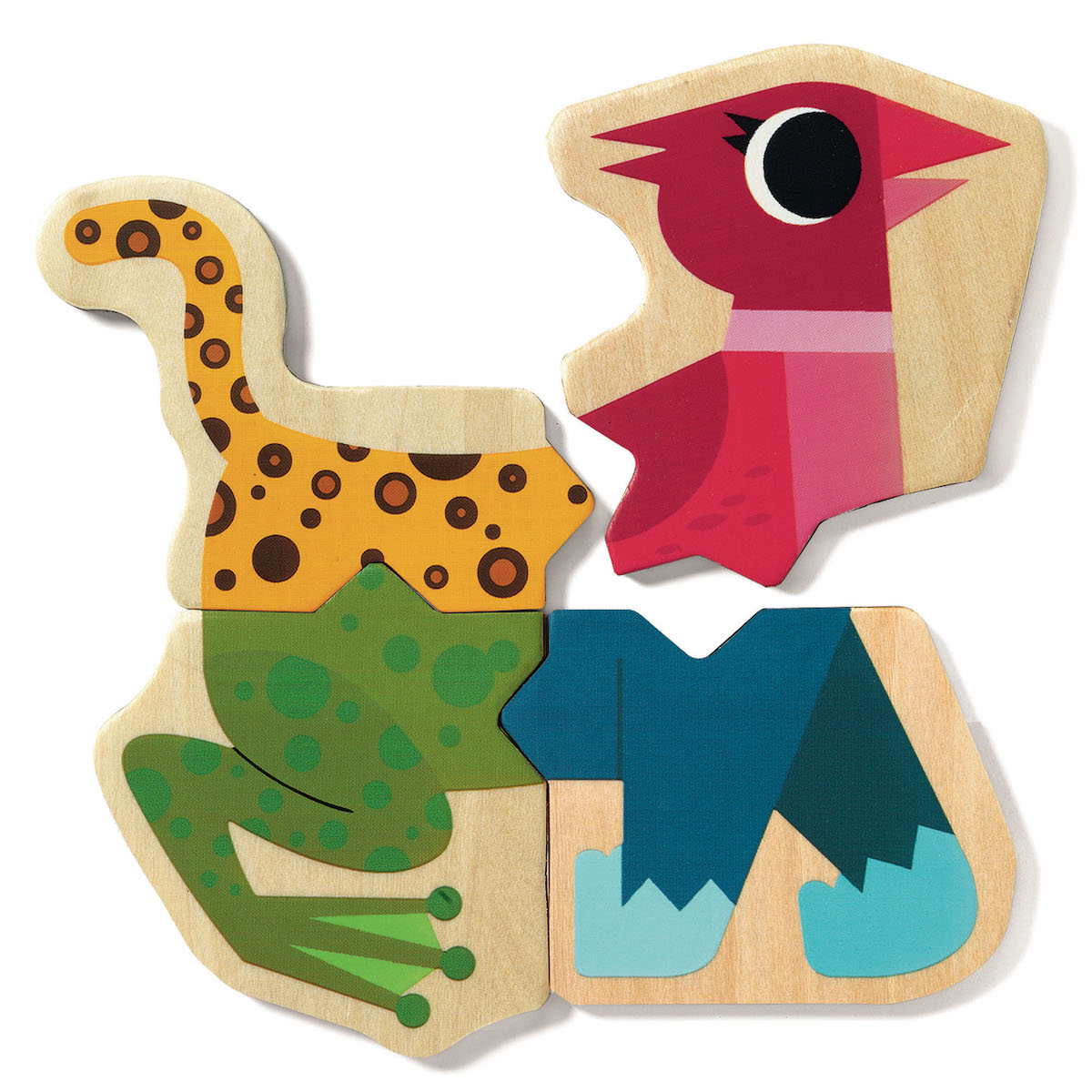 Mixanimo Lernspiele Holz Djeco