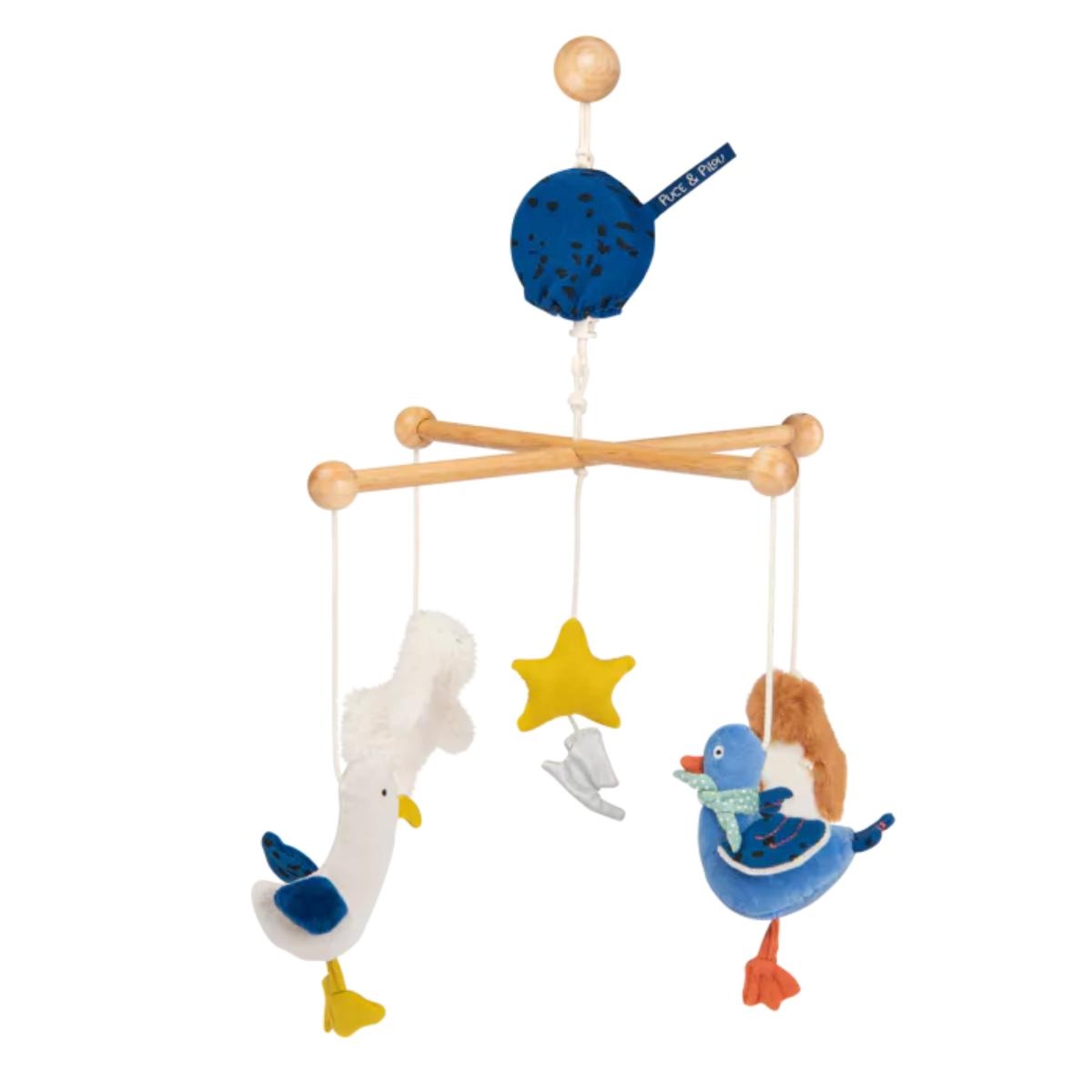 Mobile musical croisillon Puce & Pilou Moulin Roty