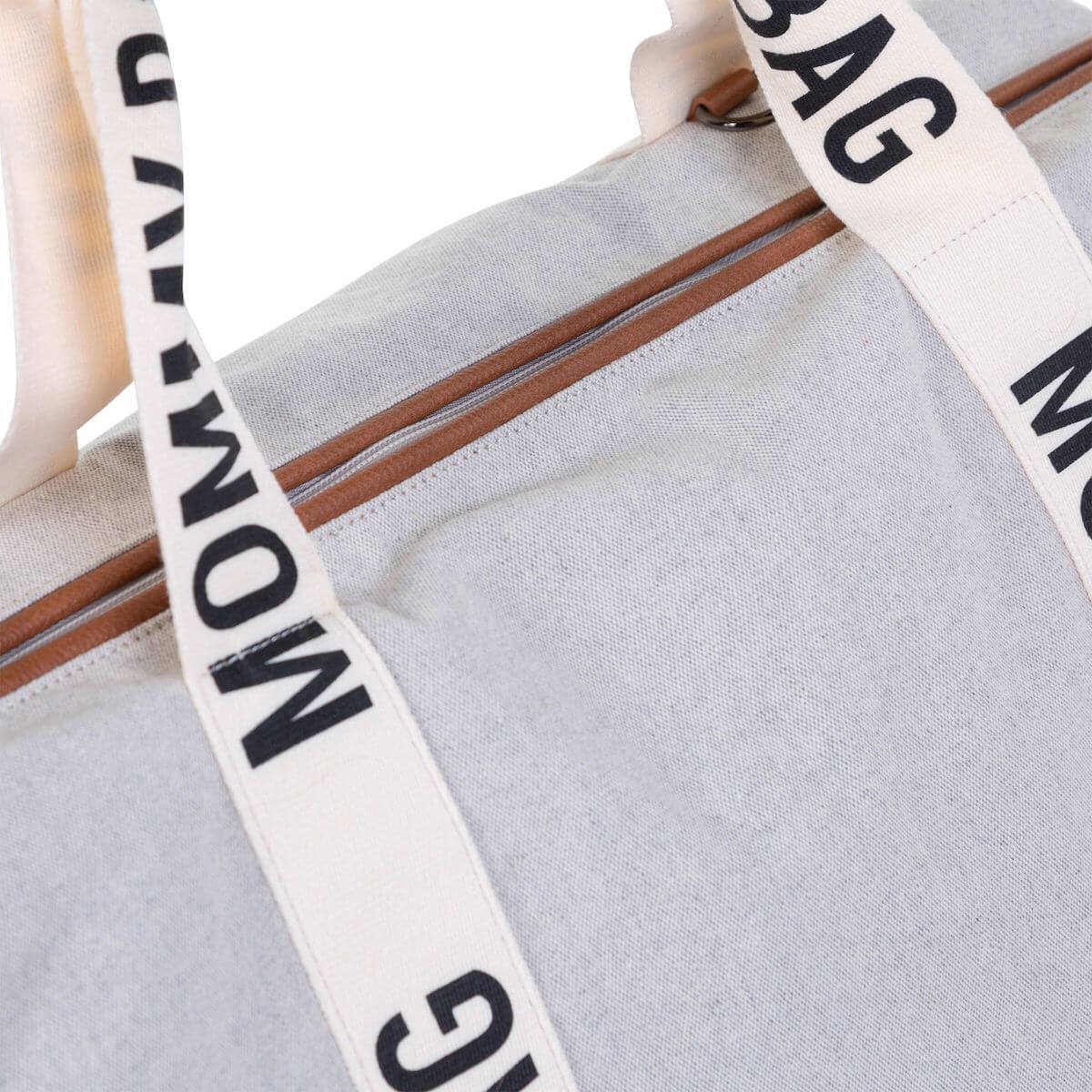 Mommy Bag Signature Canvas Childhome Weiß Roto