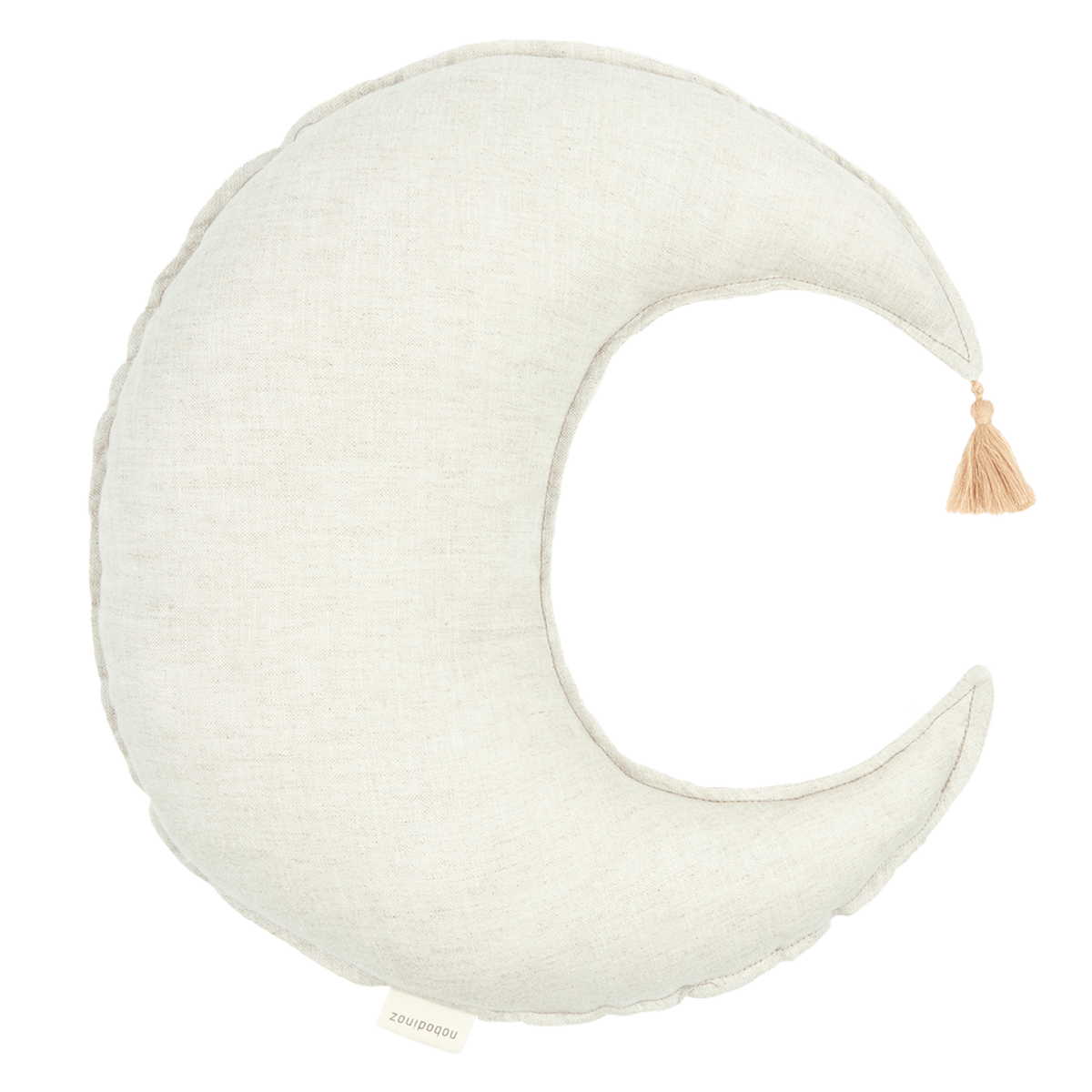 Mondkissen aus französischem Leinen. Nobodinoz Geige