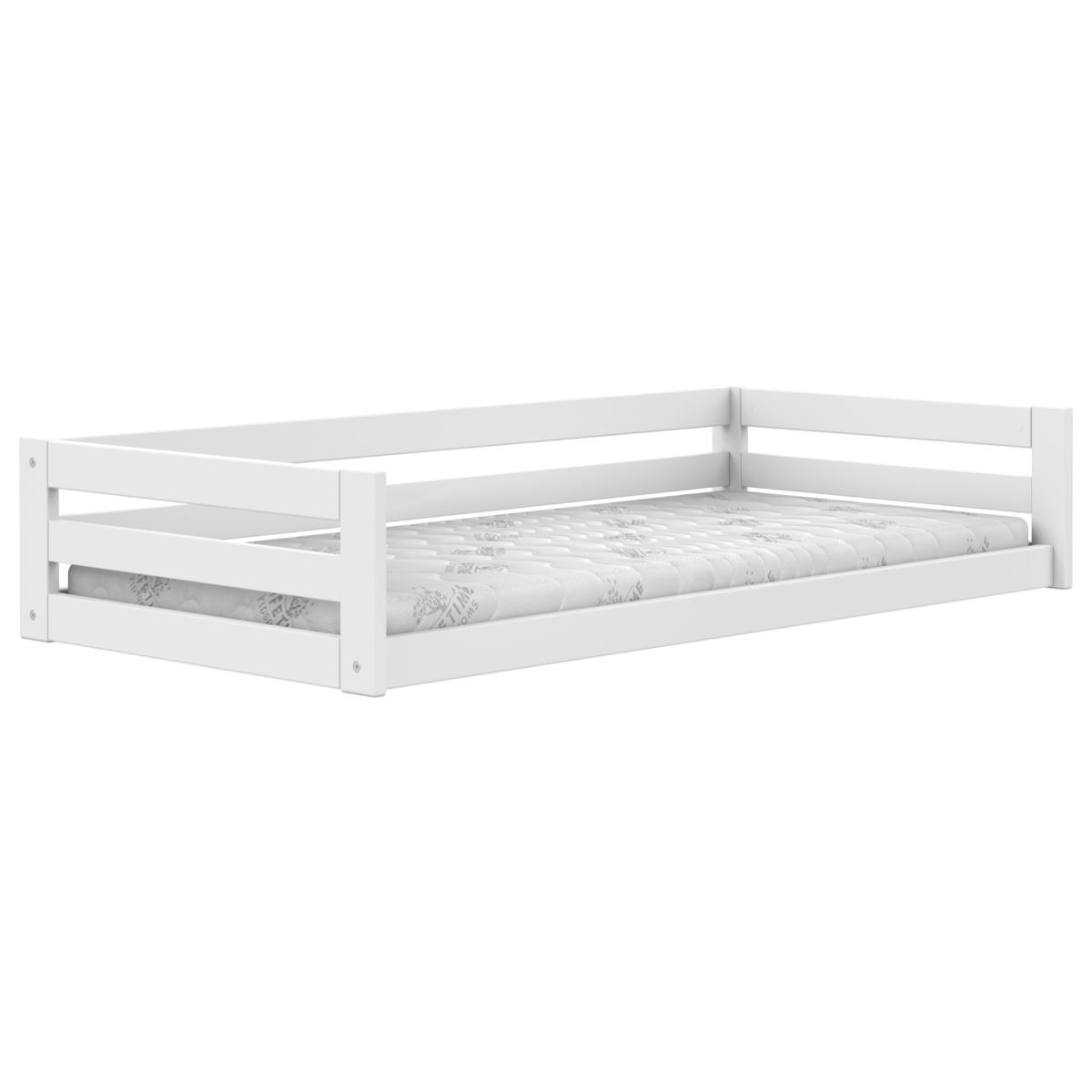 Montessori-Bett 90x200cm ELEMENTS Lifetime Weiß