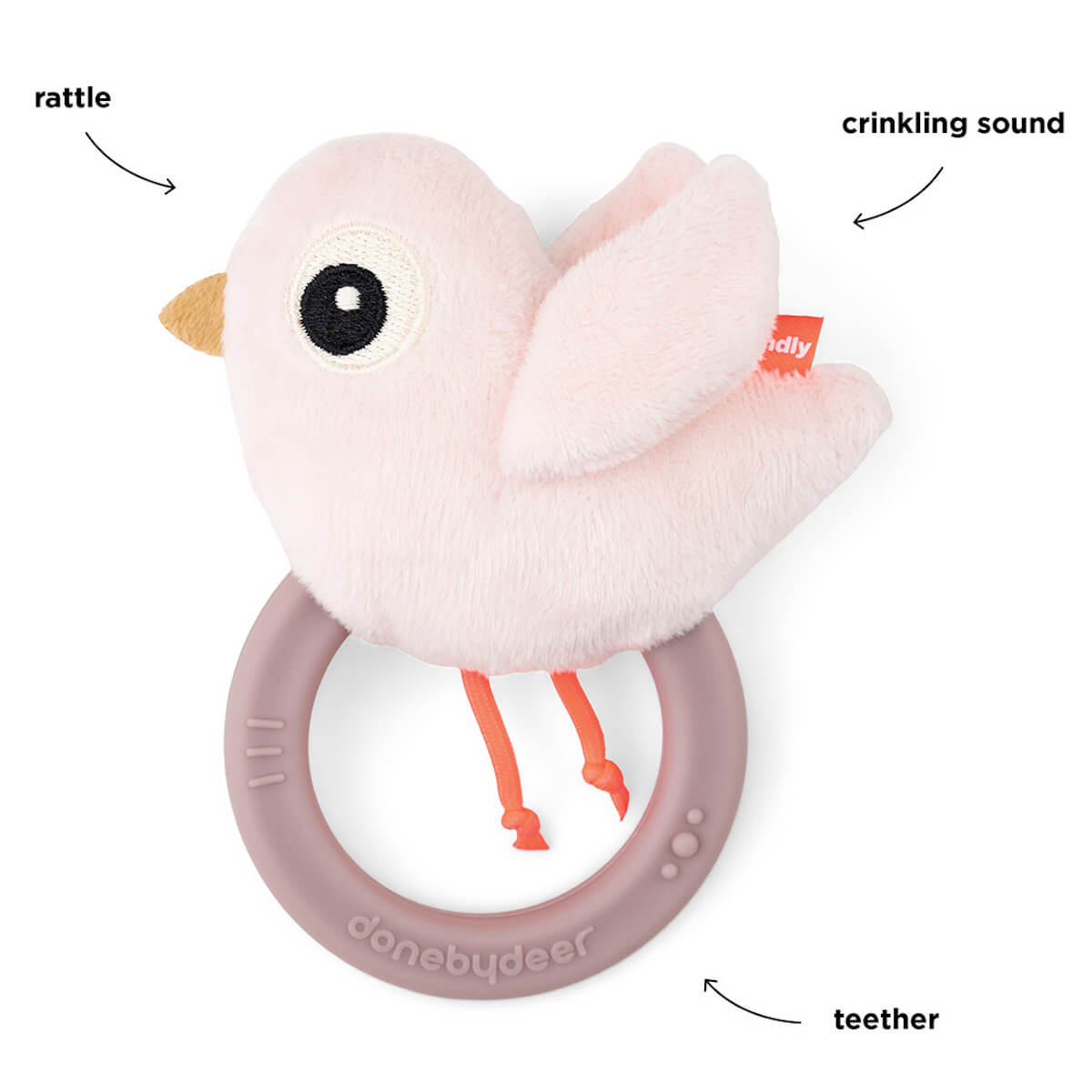 Mordedor sensorisch Birdee Rosa Erledigt von Deer