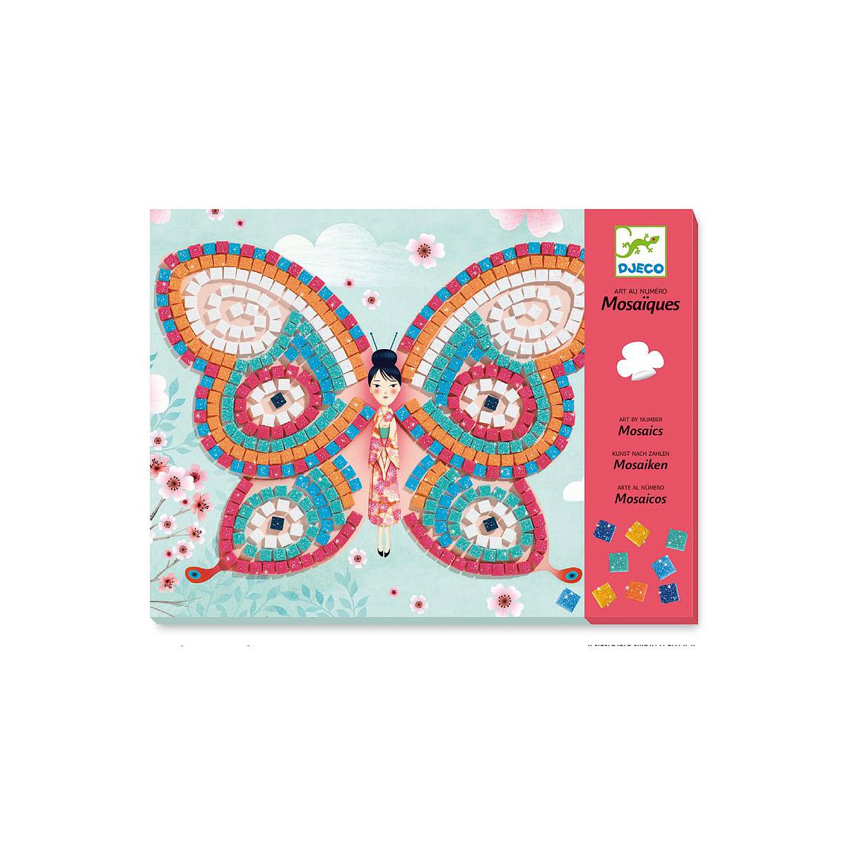 Mosaike Glitzer Schmetterlinge Djeco