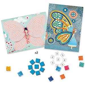 Mosaike Glitzer Schmetterlinge Djeco