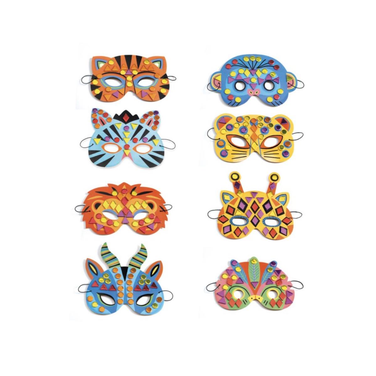 Mosaïques & Stickers Animaux de la jungle Djeco