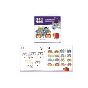 Mosaïques & Stickers Animaux de la jungle Djeco