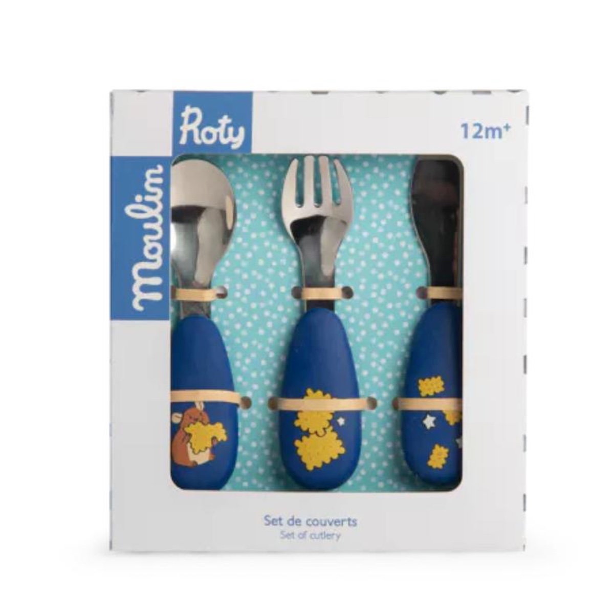 Moulin Roty Puce & Pilou Silikonbesteckset