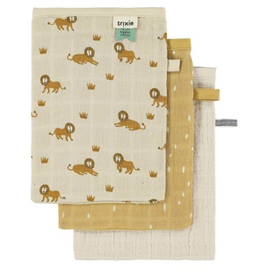 Mullwaschlappen 3er Pack Lively LION Trixie