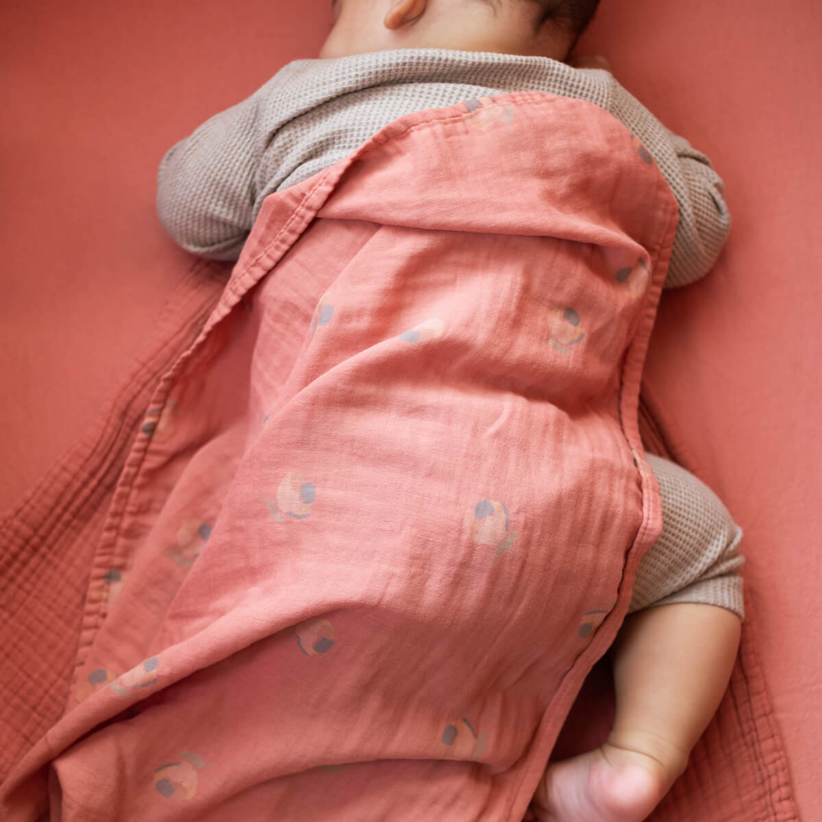 Mullwindel 70x70cm WABI SABI Nobodinoz Blossom Rosewood