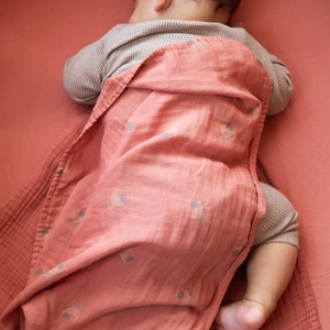 Mullwindel 70x70cm WABI SABI Nobodinoz Blossom Rosewood