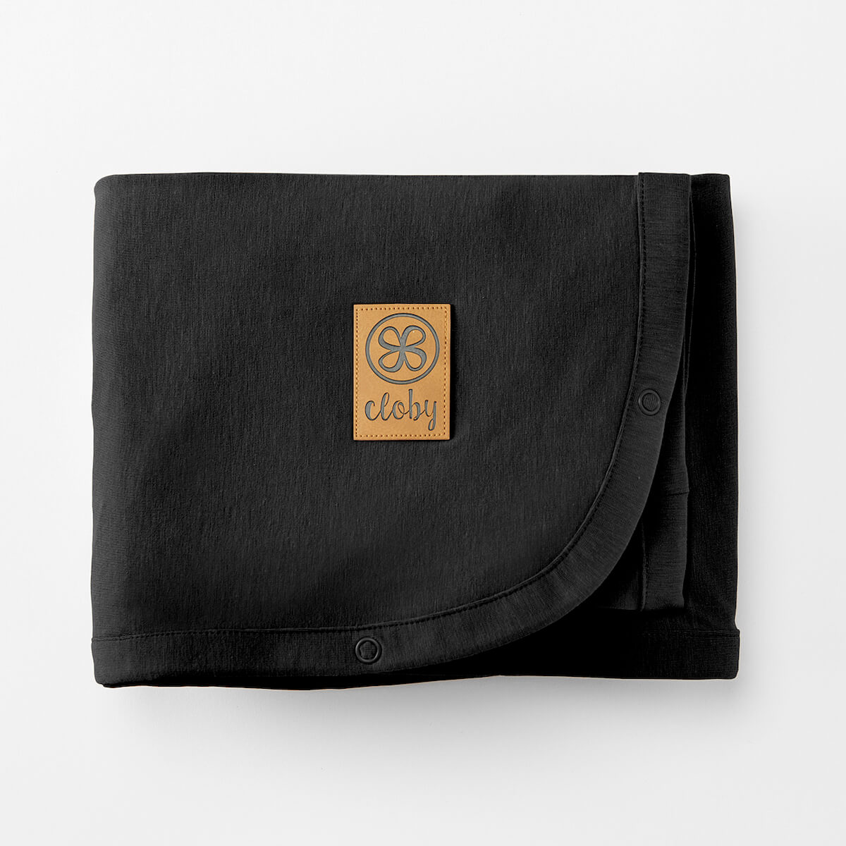 Multifunktionale UV-Decke UPF50+ 95x73cm Cloby Mitternacht Schwarz