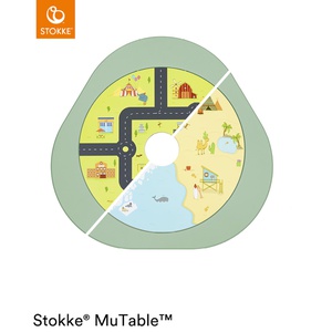 Multifunktionaler Spieltisch MUTABLE V2 Stokke Clover green