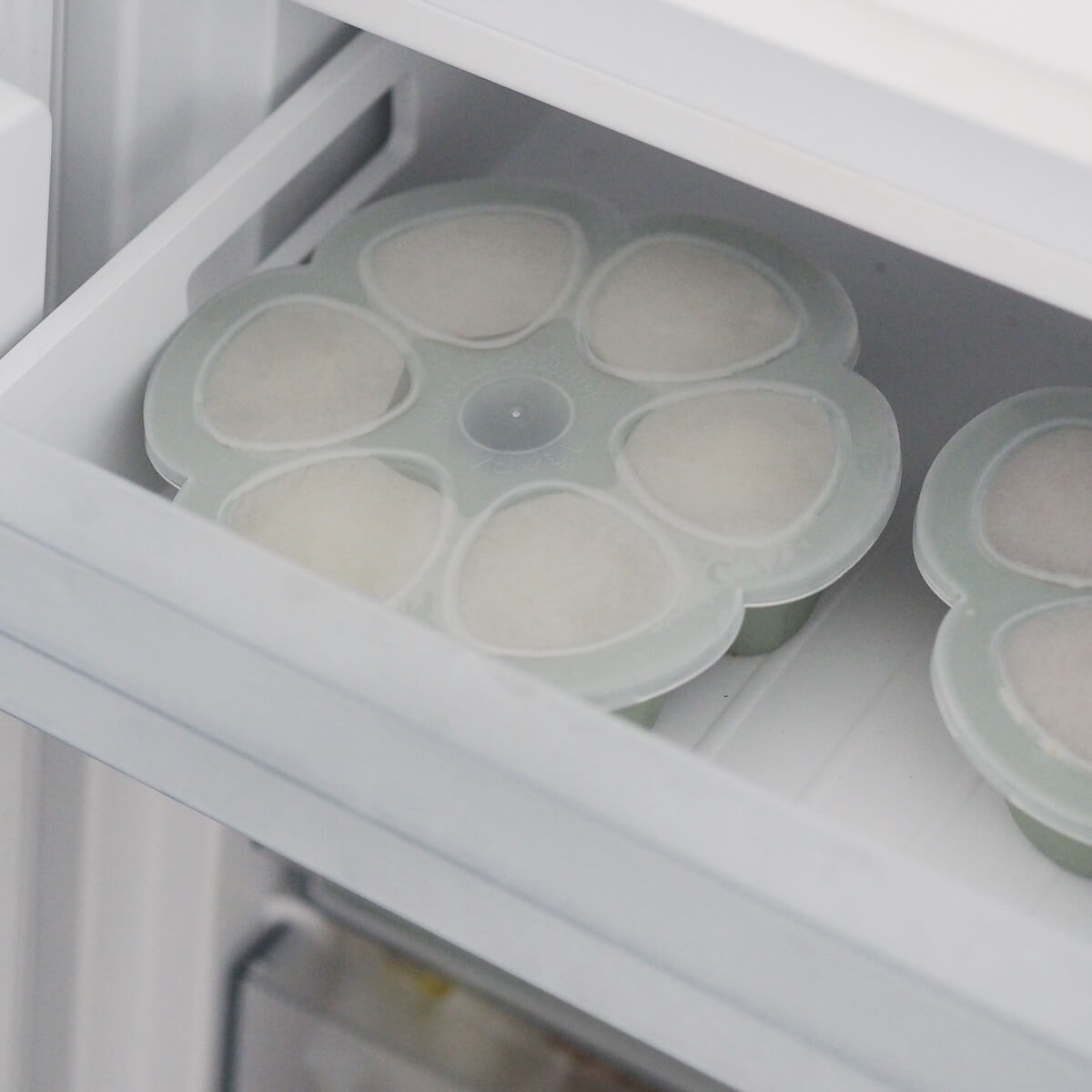 Multiportionen Silikon 6x150ml Beaba Salbeigrün