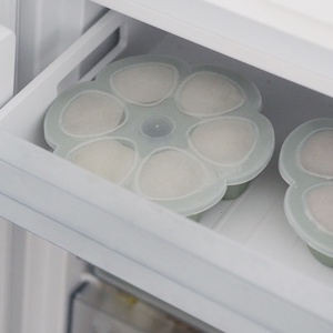 Multiportionen Silikon 6x150ml Beaba Salbeigrün