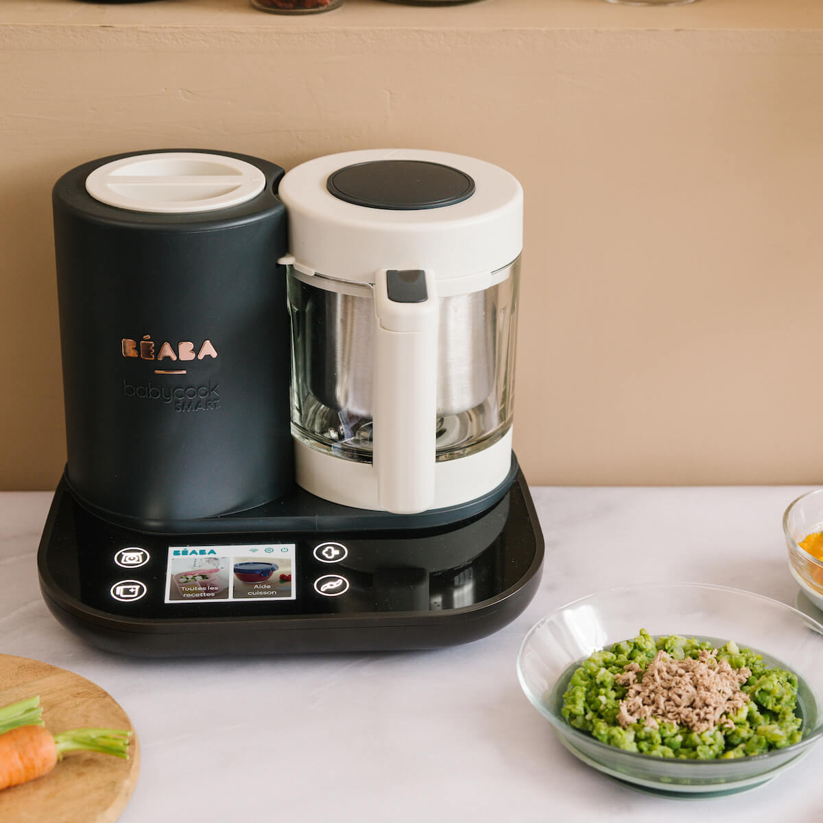 Mundstück BABYCOOK SMART Beaba Gris Anthrazit