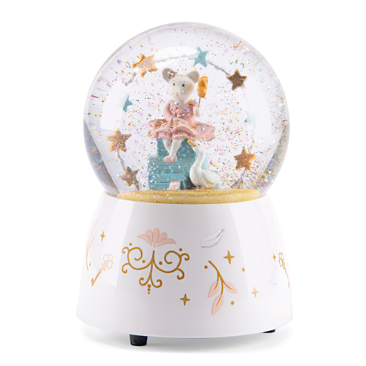 Musikalische Schneekugel LA PETITE ÉCOLE DE DANSE (Die kleine Tanzschule) Moulin Roty