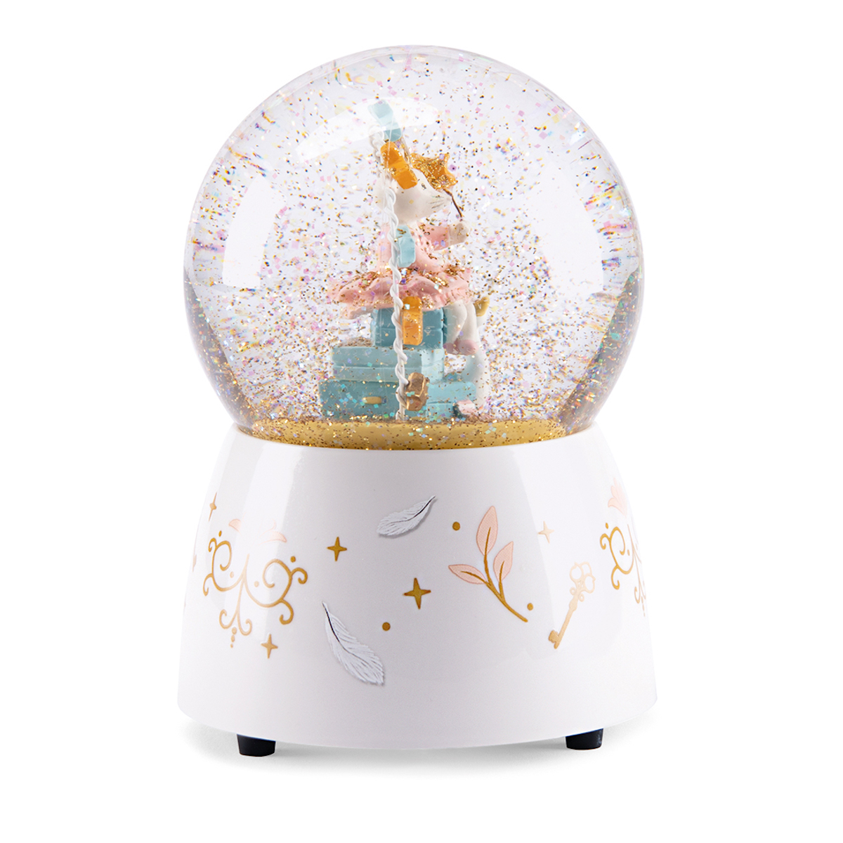 Musikalische Schneekugel LA PETITE ÉCOLE DE DANSE (Die kleine Tanzschule) Moulin Roty