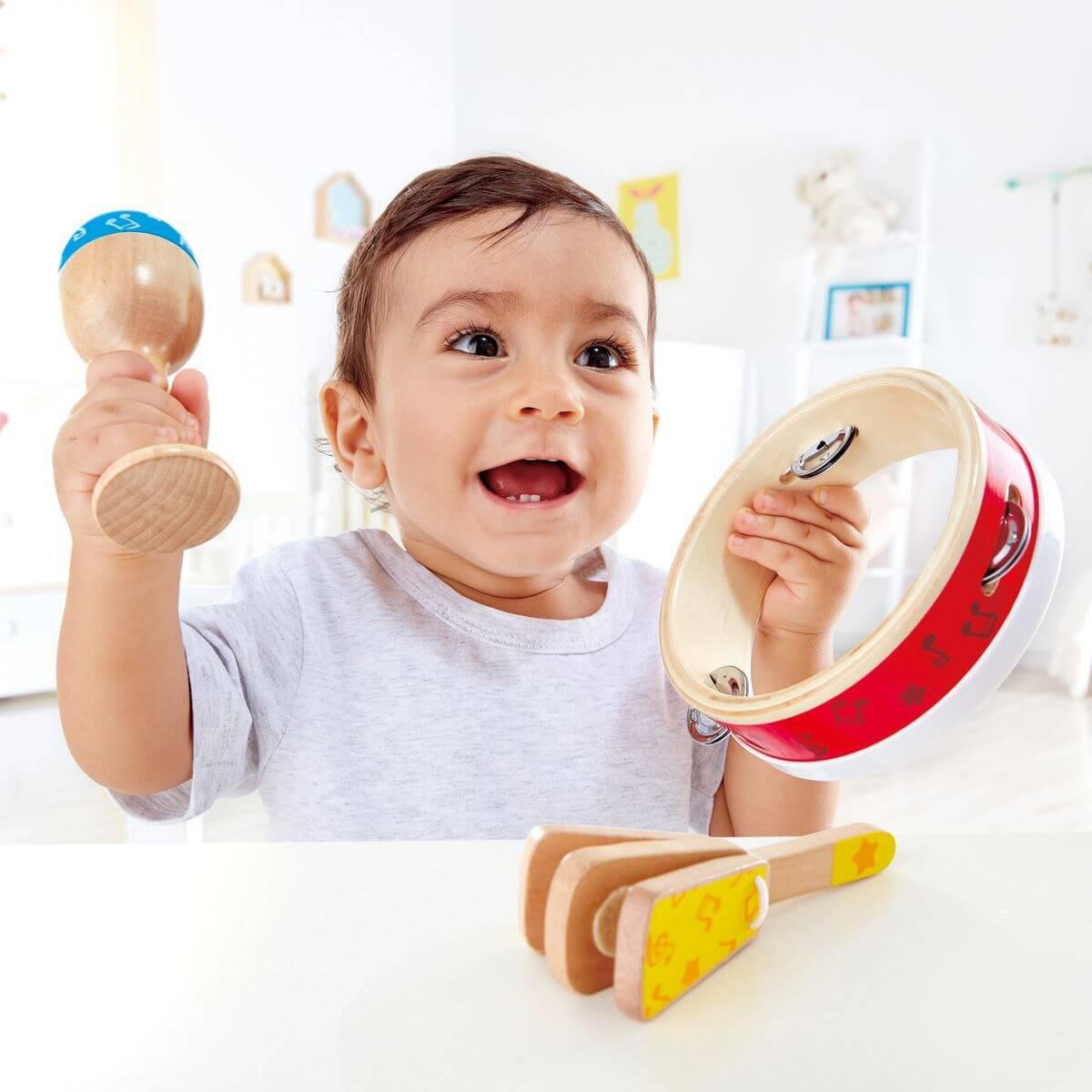 Musikinstrument BEGINNER'S PERCUSSION Hape