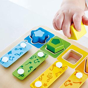 Musikinstrument SHAPE SORTER XYLOPHONE Hape