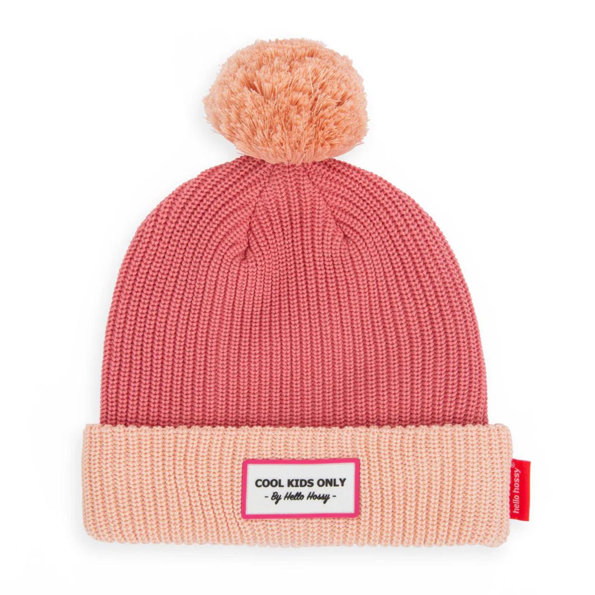 Mütze 9-18M Block Blush Hello Hossy
