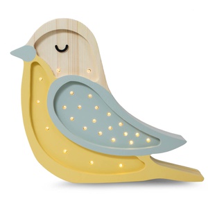 Nachtlicht BIRD Little Lights Khaki light mustard
