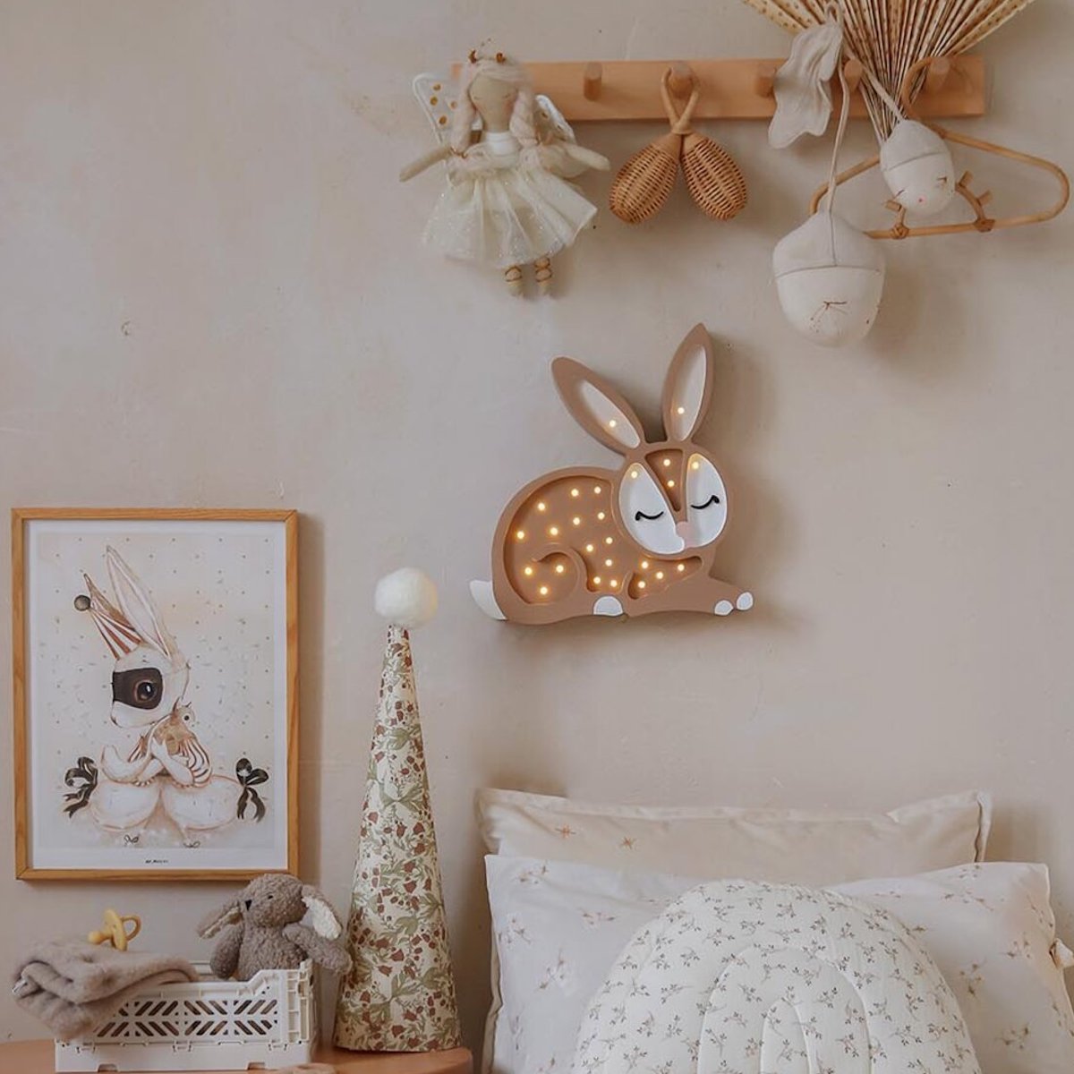 Nachtlicht BUNNY Kleine Lichter Schokolade