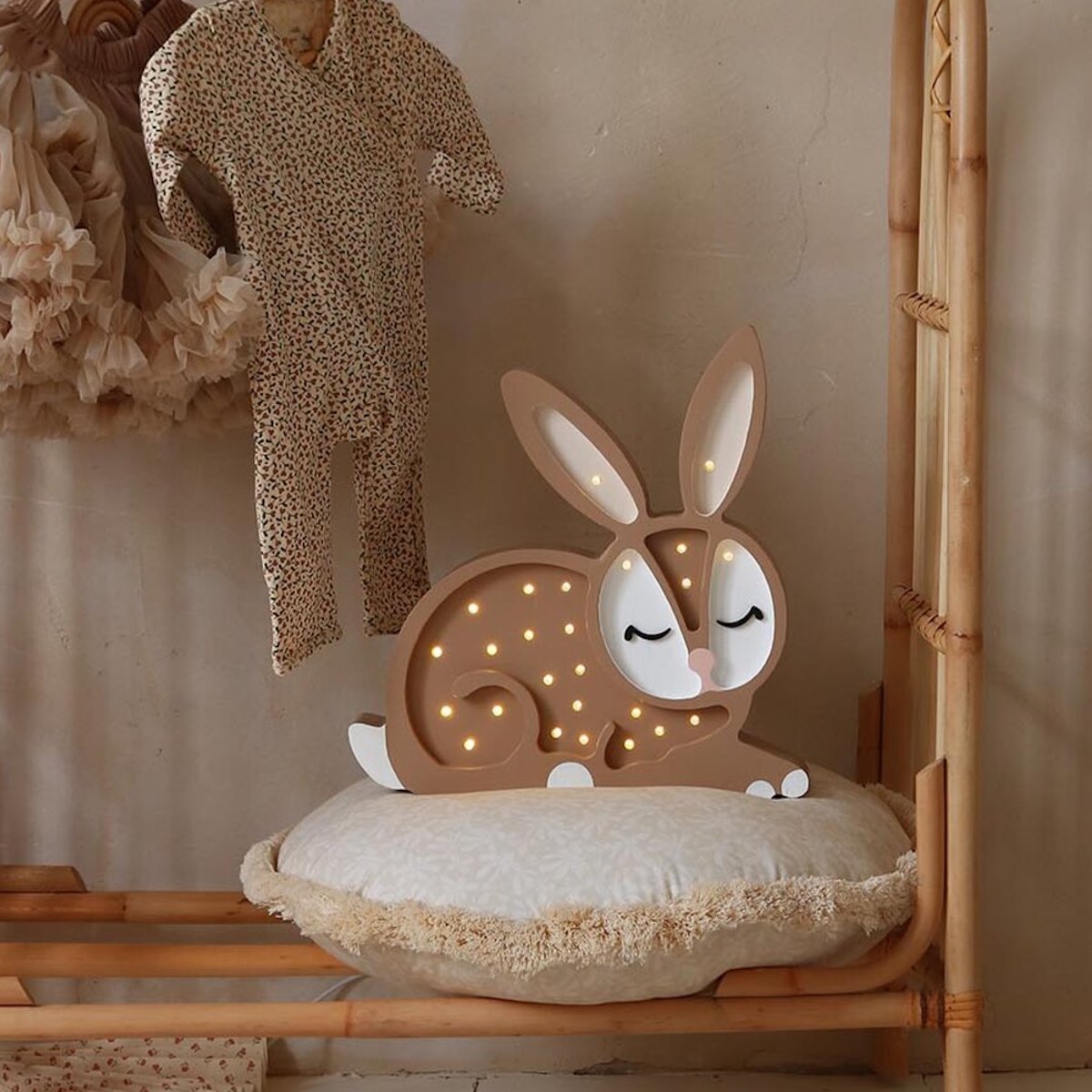 Nachtlicht BUNNY Kleine Lichter Schokolade