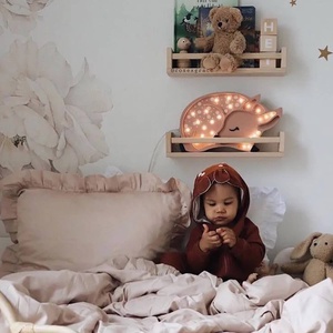 Nachtlicht REH Kleine Lichter Wald Hellbraun