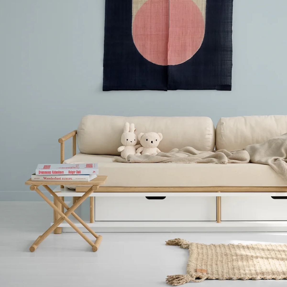 Nachttisch CAMP hoch Eiche Oliver Furniture