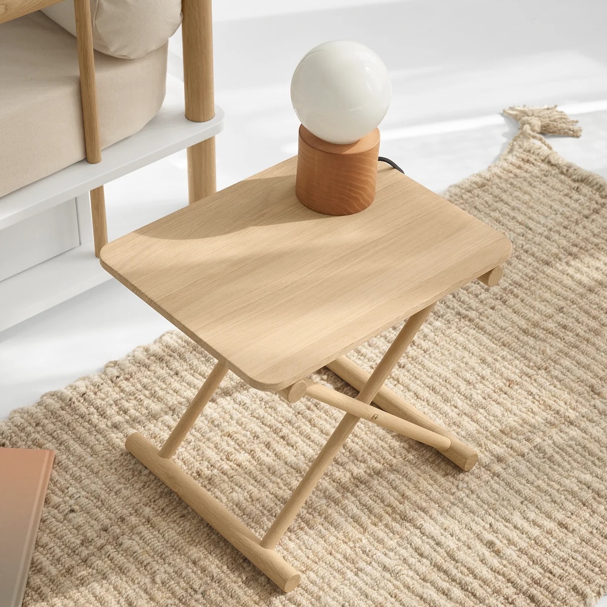 Nachttisch CAMP niedrig Eiche Oliver Furniture