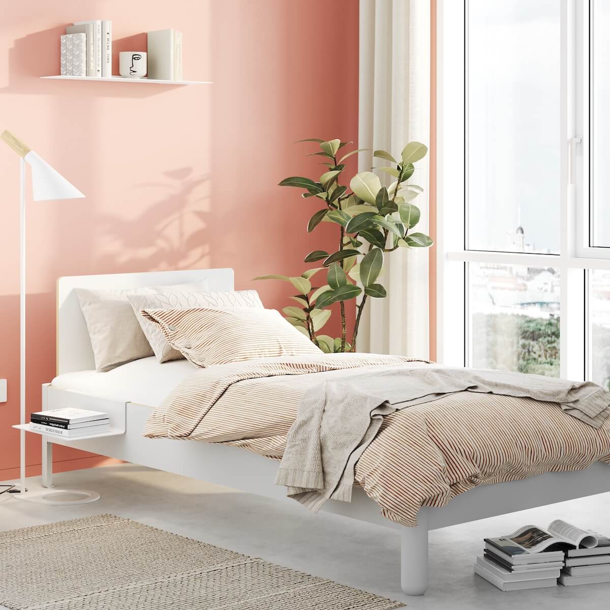 Nachttischablage Add-On NAIT Müller Small Living weiß