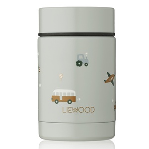 Nadja food jar One Size Liewood Vehicles-dove blue mix NOOS