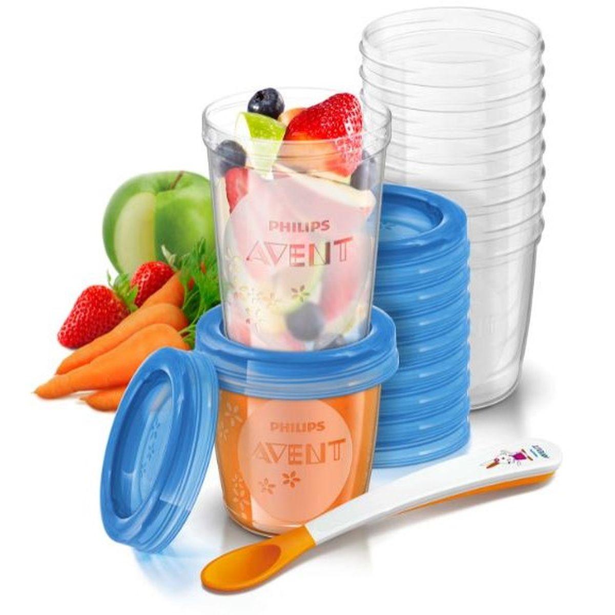 Nahrungsbecher 20 Stück 180-240ml NATURAL Avent