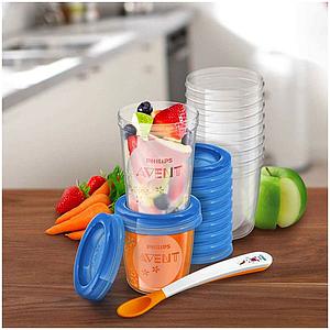 Nahrungsbecher 20 Stück 180-240ml NATURAL Avent