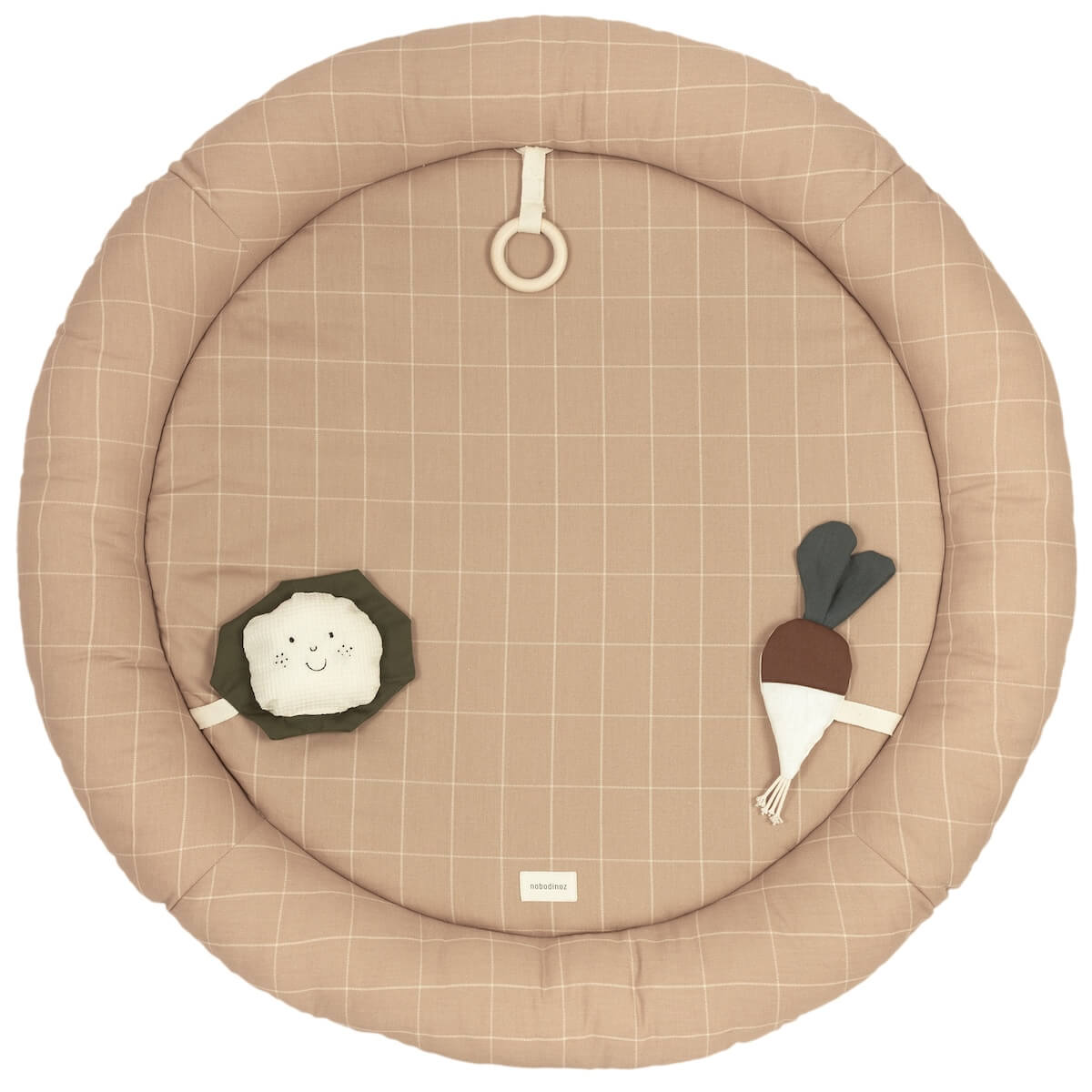 NEST Nobodinoz Veggies runde sensorische Spielmatte