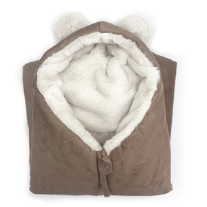 Nestchen ZIPPIE ESKIMO Babyshower suede almond