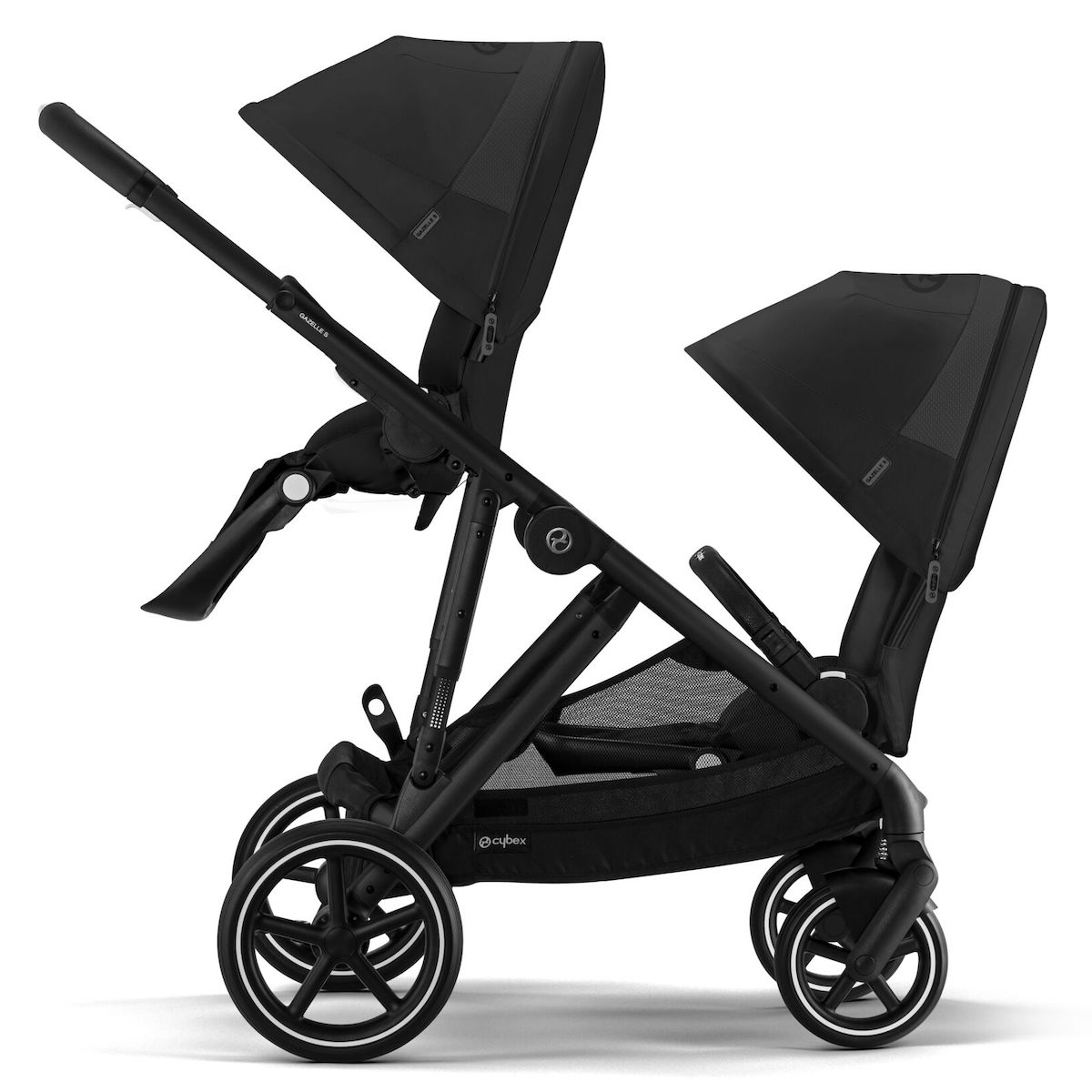 NEU ab 01/23 - GAZELLE S Sitz BLK Moon Black | black Cybex