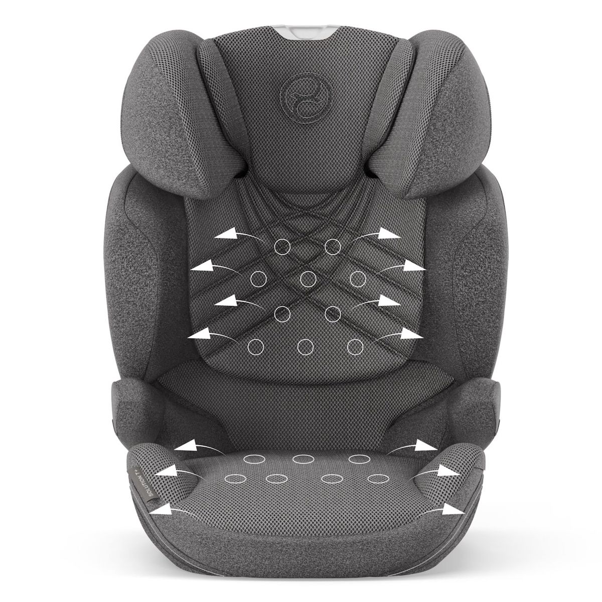 NEU ab 03/23 - SOLUTION T I-FIX PLUS Mirage Grey Cybex dark grey