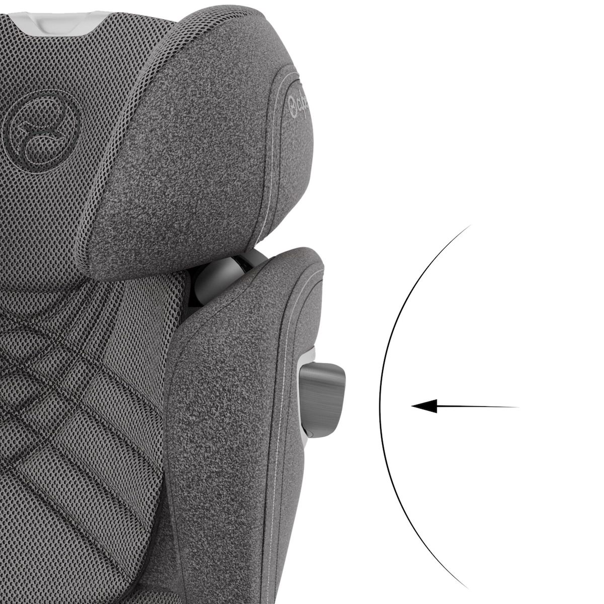 NEU ab 03/23 - SOLUTION T I-FIX PLUS Mirage Grey Cybex dark grey