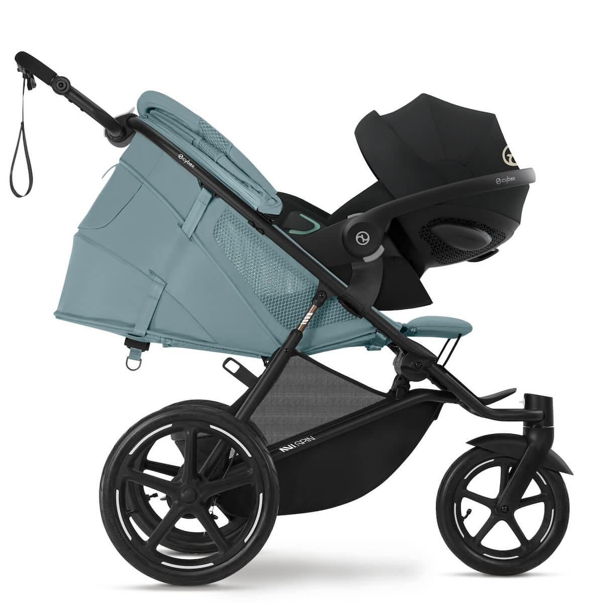 NEU ab 05/24 - AVI SPIN BLK Cybex Stormy Blue light blue 