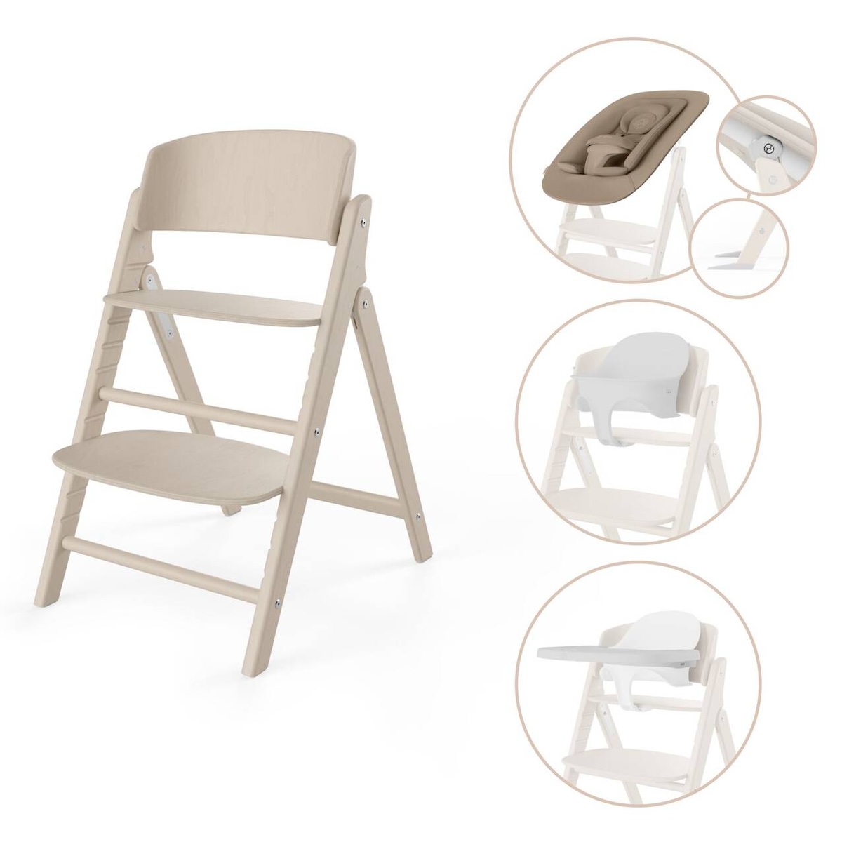 NEU ab 24.06. - CLICK & FOLD 4in1 Alle Cybex Natural light natural 