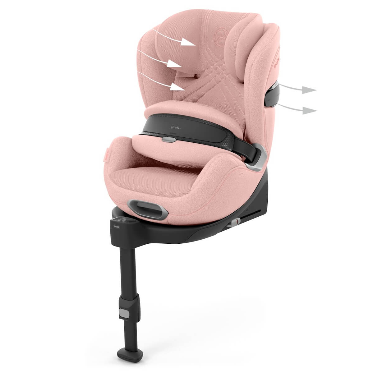 NEU as of 05/24 - ANORIS T2 I-SIZE PLUS Cybex Peach Pink light pink 