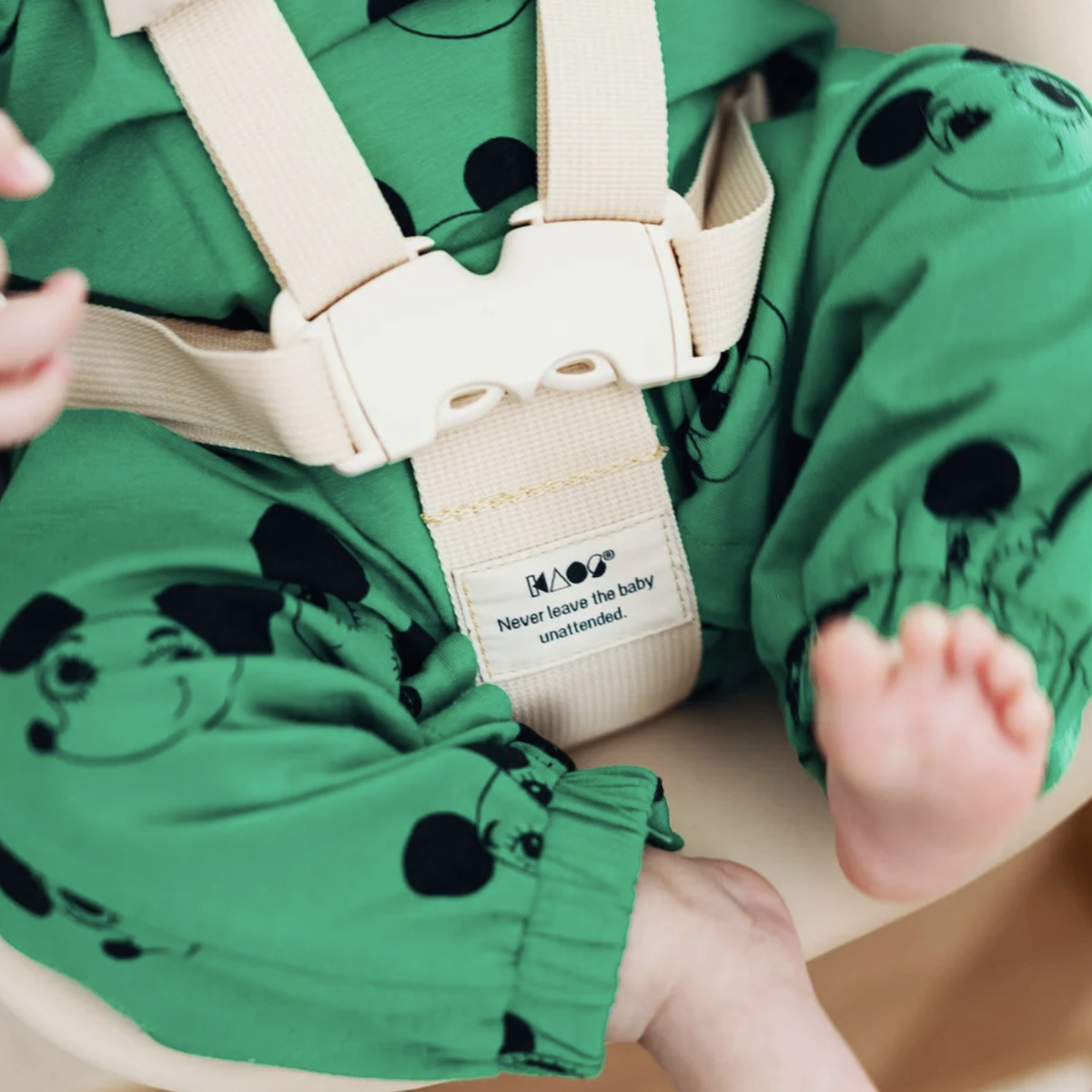 Neugeborenen-Recycling-Kunststoff KAOS Klapp Elfenbein