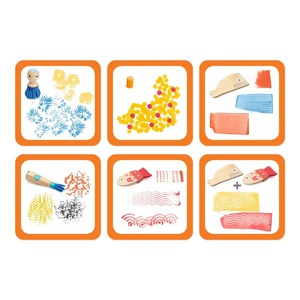 Neugierige Werkzeuge zum Malen Djeco