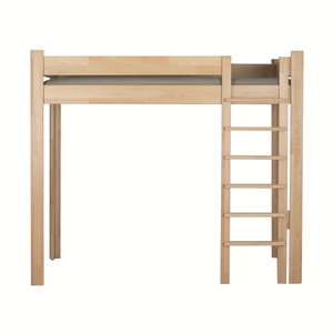 NEW Mitwachsendes Bett 90x200cm 7 in 1 Leiter Längsseite DESTYLE de Breuyn natur geölt