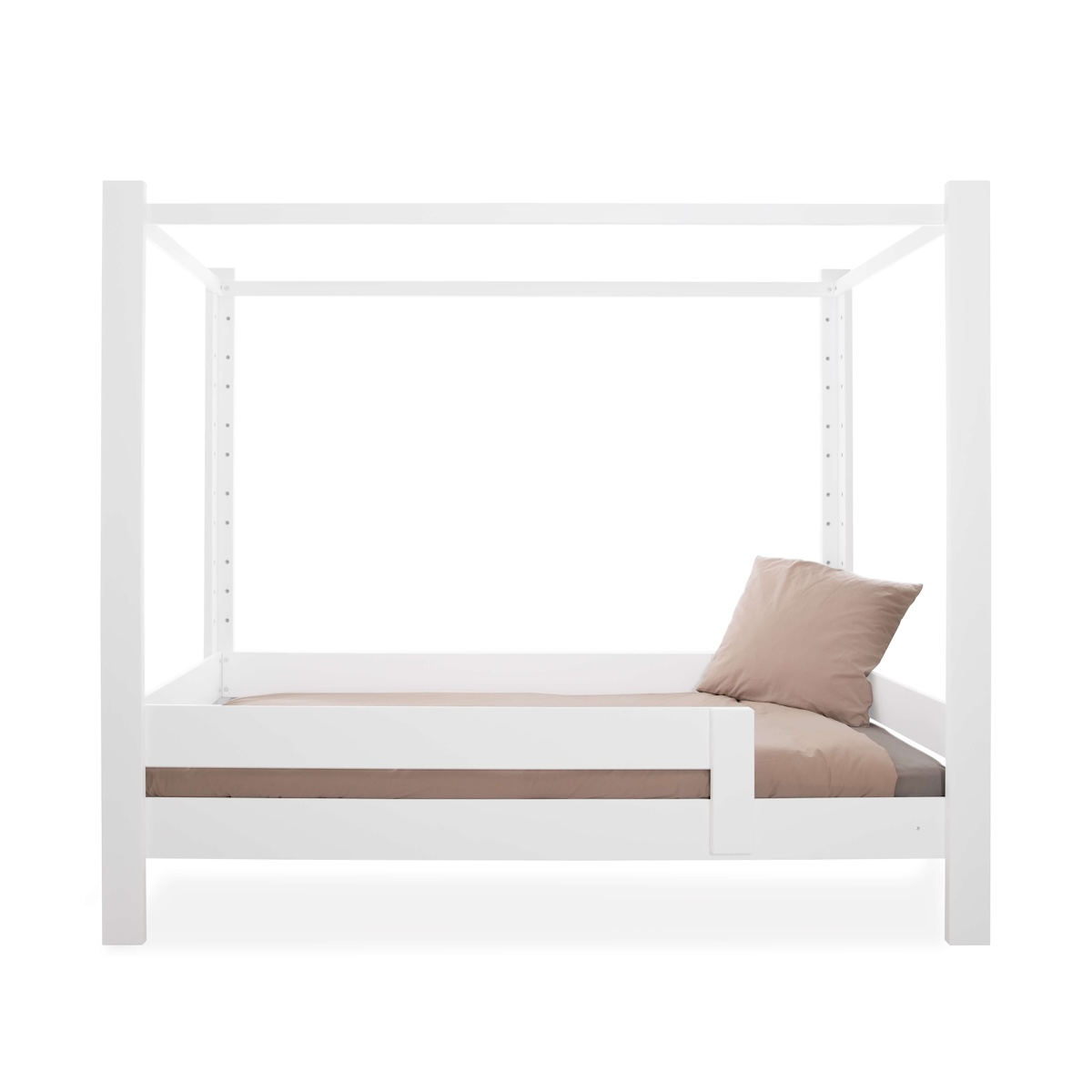 NEW Mitwachsendes Bett 90x200cm 7 in 1 Leiter Längsseite DESTYLE de Breuyn weiß lackiert