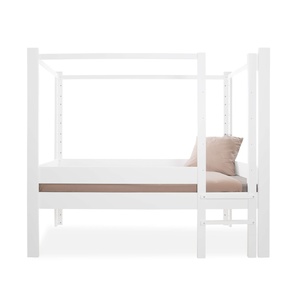 NEW Mitwachsendes Bett 90x200cm 7 in 1 Leiter Längsseite DESTYLE de Breuyn weiß lackiert