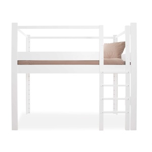 NEW Mitwachsendes Bett 90x200cm 7 in 1 Leiter Längsseite DESTYLE de Breuyn weiß lackiert
