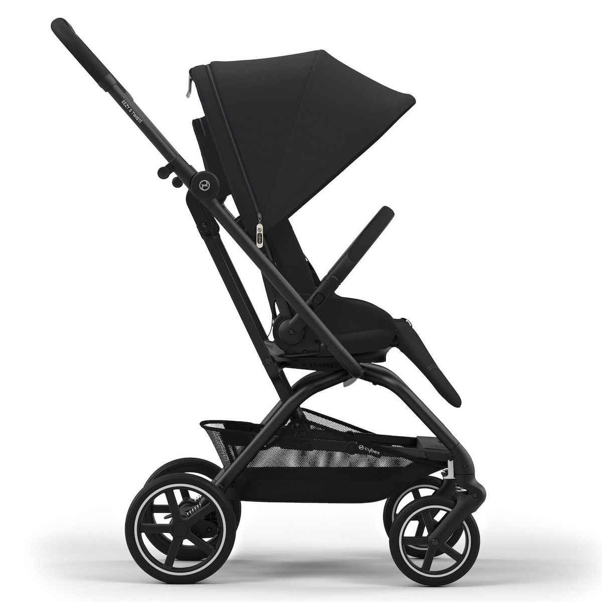 NEW Poussette EEZY S TWIST+ 2 Cybex cuir black-siège magic black black 